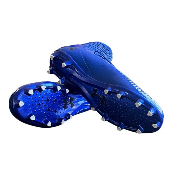 Under Armour Highlight 2 MC Knit Men's Football Cleats Royal Size 11 3027304-400 - Picture 9 of 10